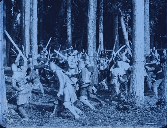 Screenshot aus "Der Ochsenkrieg" (1920); Quelle: DFF