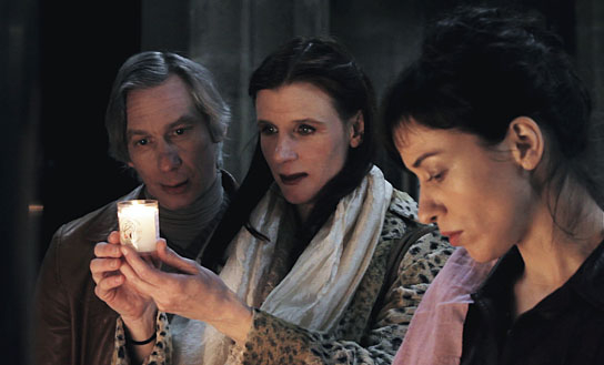 Rainer Sievert, Jutta Wernicke, Jana Klein (v.l.n.r.) in "Un café sans musique c'est rare à Paris" (2019); Quelle: Drop-Out Cinema, DFF
