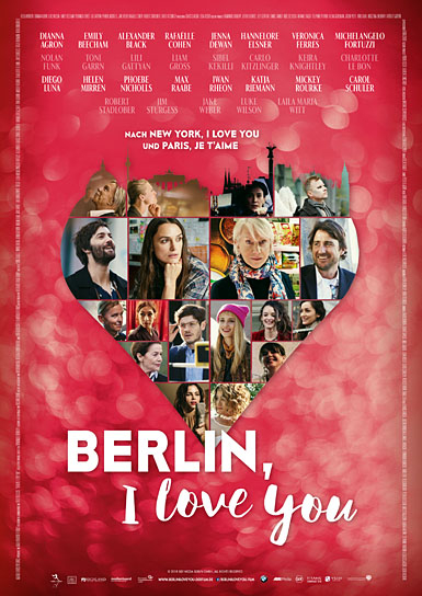 Filmplakat von "Berlin, I Love You" (2019); Quelle: Warner Bros. Pictures Germany, DFF