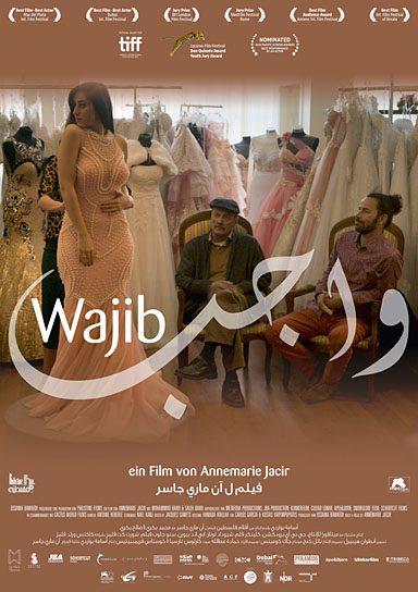Filmplakat von "Wajib" (2017); Quelle: Mec Film, DFF