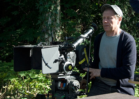 Michael Klier am Set von "Idioten der Familie" (2018); Quelle: Farbfilm Verleih, DFF, © Nadja Klier