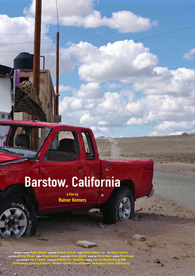 Filmplakat von "Barstow, California" (2018); Quelle: JIP Film und Verleih, DFF