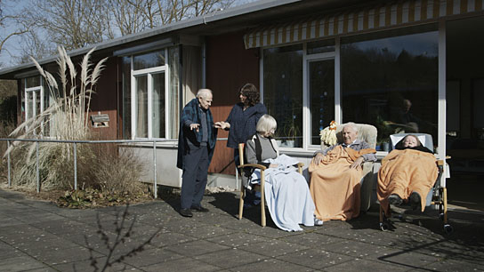 Manfred Volz (links) in "Das innere Leuchten" (2019); Quelle: AMA FILM, DFF, © AMA FILM GmbH