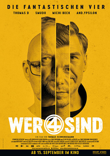 Filmplakat von "Wer 4 sind" (2019); Quelle: NFP marketing & distribution*, DFF