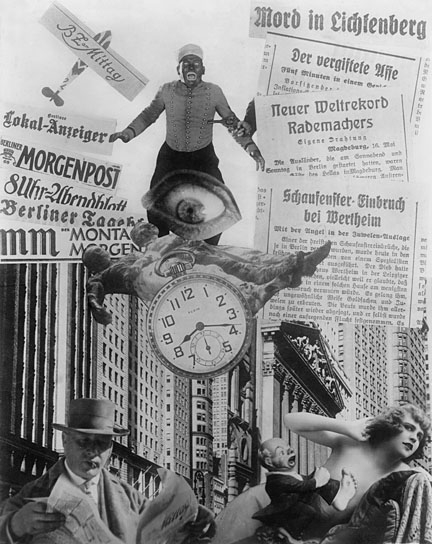 Collage "Berlin. Die Sinfonie der Großstadt" (1927); Quelle: DFF