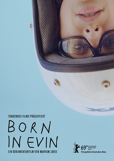 Filmplakat von "Born in Evin" (2019); Quelle: Real Fiction Filmverleih, DFF