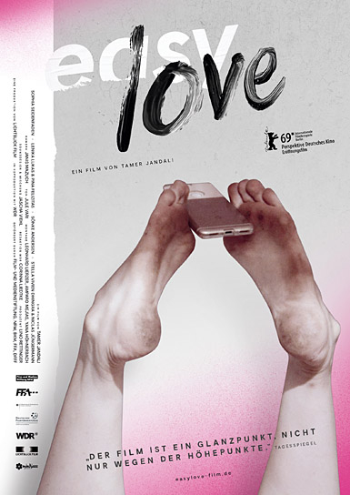 Filmplakat von "easy love" (2019); Quelle: mindjazz pictures, DFF