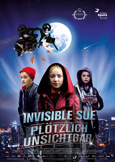 Filmplakat von "Invisible Sue - Plötzlich unsichtbar" (2018); Quelle: Farbfilm Verleih, DFF