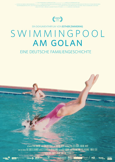 Filmplakat von "Swimmingpool am Golan" (2017); Quelle: Arsenal Filmverleih, DFF