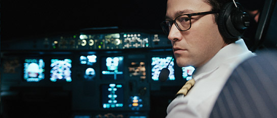 Joseph Gordon-Levitt in "7500" (2019); Quelle: Universum Film, DFF