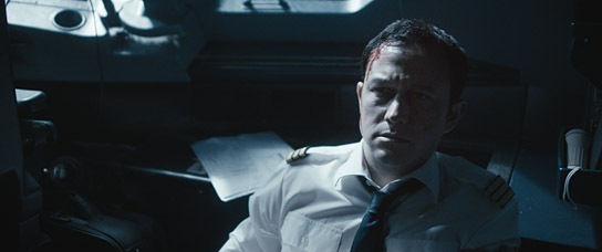 Joseph Gordon-Levitt in "7500" (2019); Quelle: Universum Film, DFF