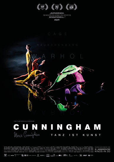 Filmplakat von "Cunningham" (2019); Quelle: Camino Filmverleih, DFF