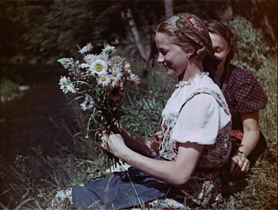 Screenshot aus "Thüringen, das grüne Herz Deutschlands. [Farbfassung]" (1940)