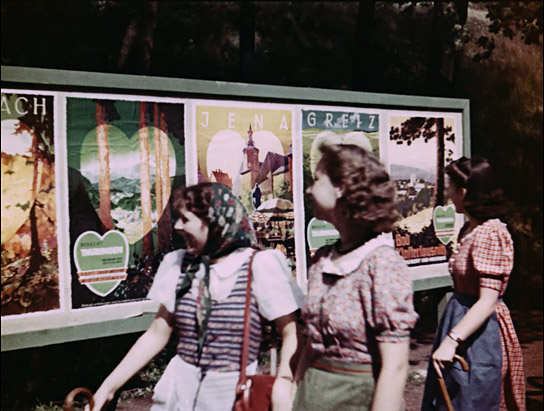 Screenshot aus "Thüringen, das grüne Herz Deutschlands. [Farbfassung]" (1940)