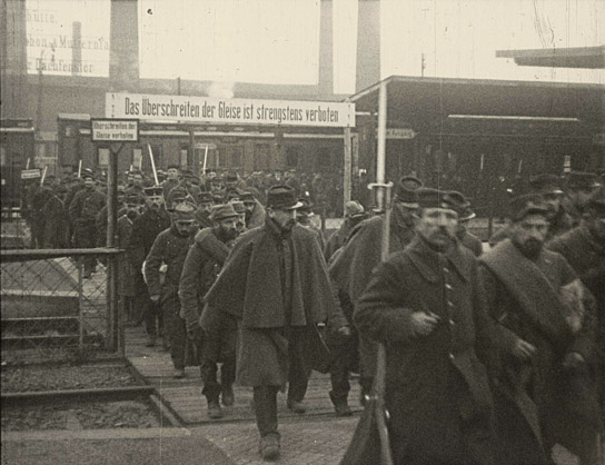 Screenshot aus "Kriegsgefangene Franzosen I" (1915)