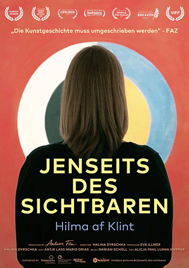 Filmplakat von "Jenseits des Sichtbaren - Hilma af Klint" (2018); 