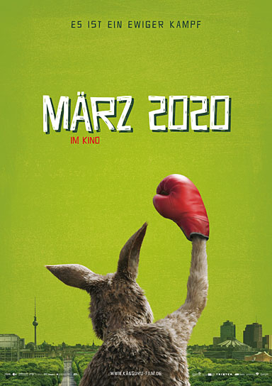 Teaserplakat von "Die Känguru-Chroniken" (2020); Quelle: X Verleih, DFF