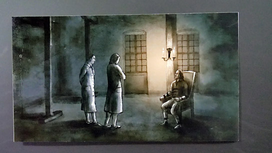 Zeichnung zu "Friedrich Hölderlin / Dichter sein. Unbedingt!" (2019); Quelle: Arsenal Filmverleih, DFF, Zeichnung: Ali Soozandeh