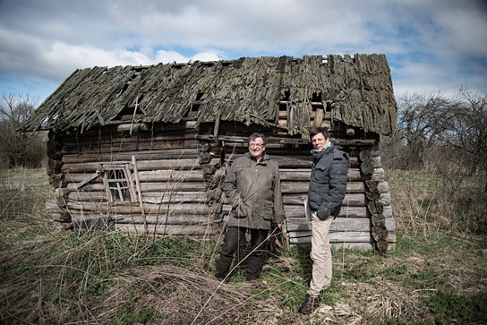 Sebastian Heinzel (rechts) in "Der Krieg in mir" (2019); Quelle: Filmdisposition Wessel, DFF, © Heinzelfilm GmbH, Foto: Ilya Kuzniatsou