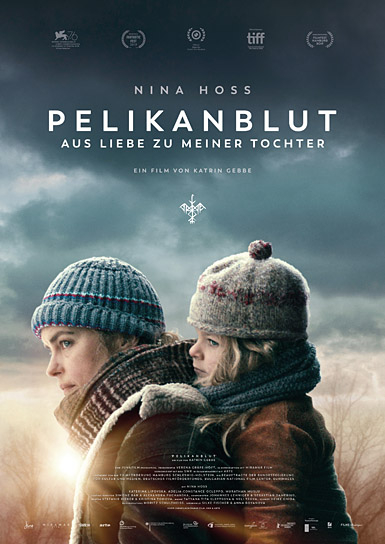 Filmplakat von "Pelikanblut - Aus Liebe zu meiner Tochter" (2019); Quelle: DCM Film Distribution, DFF