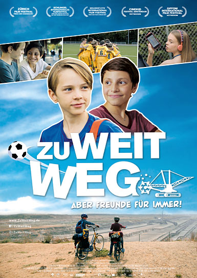 Filmplakat von "Zu weit weg" (2019); Quelle: farbfilm verleih, DFF