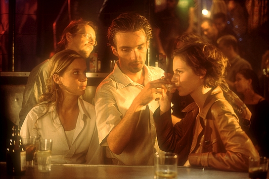 Alexandra Schalaudek, Lucas Gregorowicz, Marie Zielcke (v.l.n.r.) in "Lammbock" (2001); Quelle: Senator Film Verleih, DFF