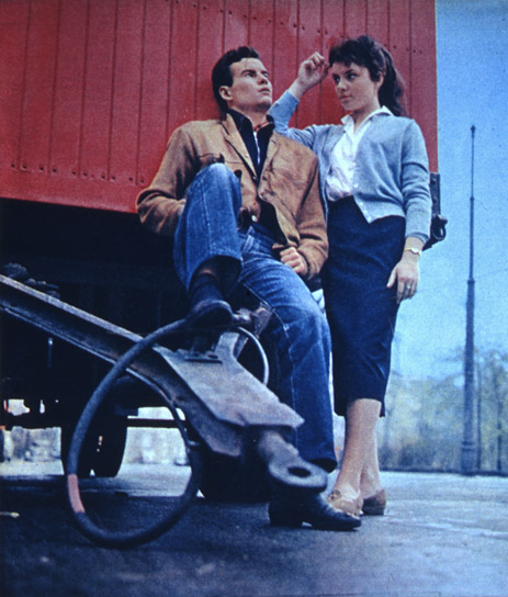 Horst Buchholz, Barbara Frey in "Endstation Liebe" (1958); Quelle: DFF