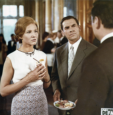 Barbara Adolph, Horst Schulze in "KLK an PTX - Die Rote Kapelle" (1971); Quelle: DEFA-Stiftung, © DEFA-Stiftung, Peter Dietrich, Jörg Erkens
