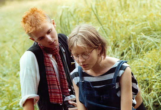 Cornelius Schulz, Stefanie Stappenbeck in "Biologie!" (1990); Quelle: DEFA-Stiftung, © DEFA-Stiftung, Dieter Jaeger