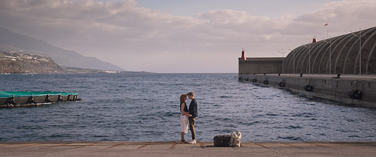   Marleen Lohse, Daniel Sträßer in "La Palma" (2018); Quelle: FOUR GUYS Film Distribution, DFF