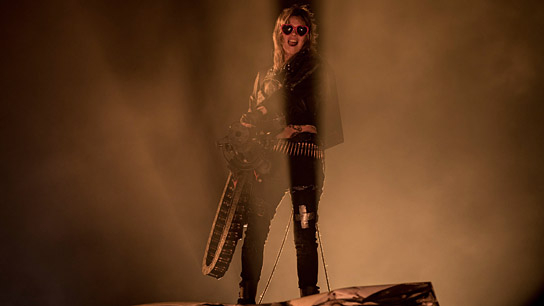 Samara Weaving in "Guns Akimbo" (2019); Quelle: Universum Film, DFF
