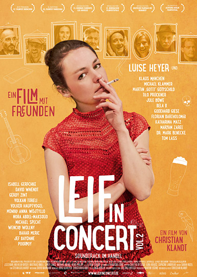 Filmplakat von "Leif in Concert - Vol. 2" (2019); Quelle: missingFILMs, DFF