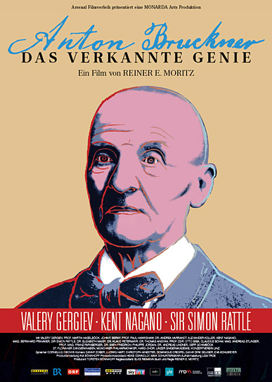 Filmplakat von "Anton Bruckner - Das verkannte Genie" (2020); Quelle: Arsenal Filmverleih, DFF
