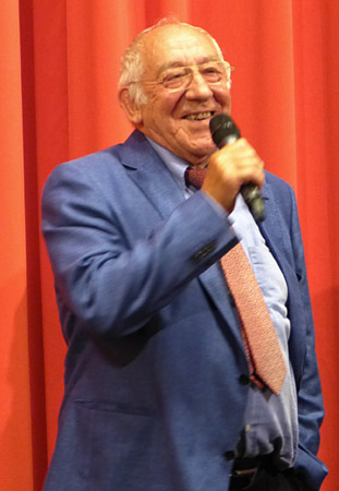 Dieter Hallervorden zu Gast im Deutschen Filmmuseum, Frankfurt am Main, am 26. August 2014; Quelle: DFF, Foto: Marie Brüggemann