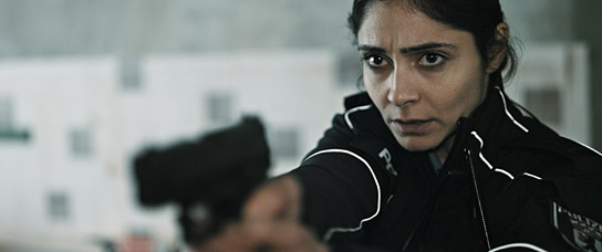 Pegah Ferydoni in "Der letzte Mieter" (2018);