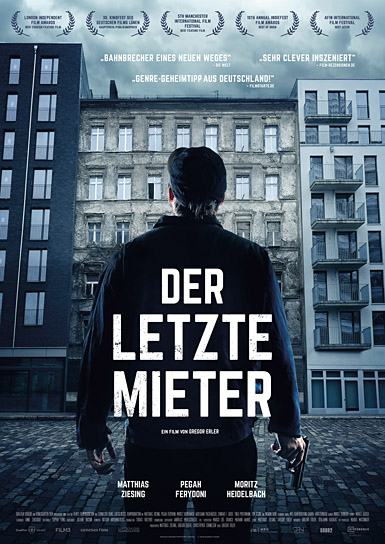 Filmplakat von "Der letzte Mieter" (2018); Quelle: Dualfilm Verleih, DFF, © Dualfilm GmbH