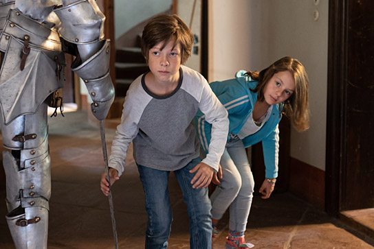 Jona Eisenblätter, Stella Brückner in "Max und die Wilde 7" (2020); Quelle: LEONINE Distribution, DFF, © Daniel Dornhöfer