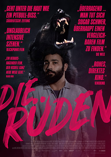 Filmplakat von "Die Rüden" (2019); Quelle: Real Fiction Filmverleih, DFF, © 2017 Tom Trambow