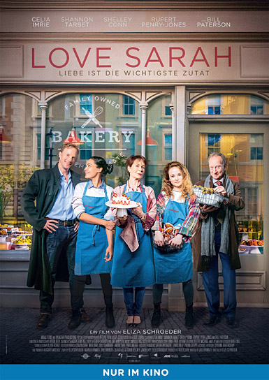 Filmplakat von "Love Sarah - Liebe ist die wichtigste Zutat" (2020); Quelle: Weltkino Filmverleih, DFF
