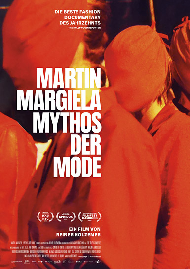 Filmplakat von "Martin Margiela - Mythos der Mode" (2020); Quelle: NFP Marketing & Distribution*, DFF