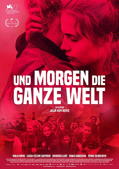 Filmplakat von "Und morgen die ganze Welt" (2020); Quelle: Alamode Filmverleih, DFF