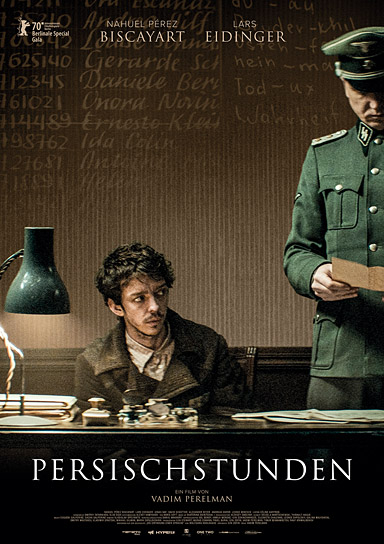 Filmplakat von "Persischstunden" (2020); Quelle: Alamode Filmverleih, DFF