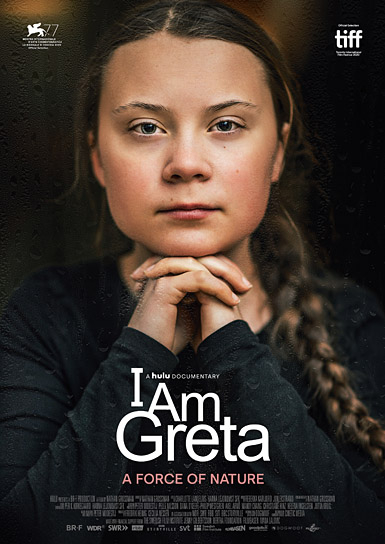 Filmplakat von "I Am Greta" (2020); Quelle: Filmwelt Verleih, DFF