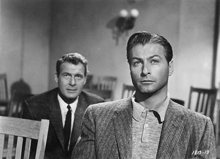 Lex Barker (vorne); Quelle: DFF