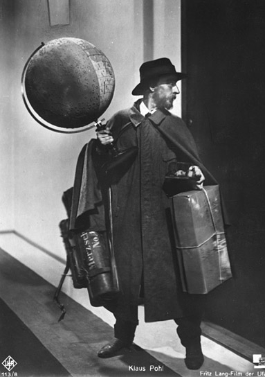 Klaus Pohl in "Frau im Mond" (1929); Quelle: Murnau-Stiftung, DFF, © Horst von Harbou - Deutsche Kinemathek