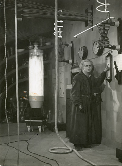 Rudolf Klein-Rogge in "Metropolis" (1926); Quelle: Murnau-Stiftung, DFF, © Horst von Harbou - Deutsche Kinemathek