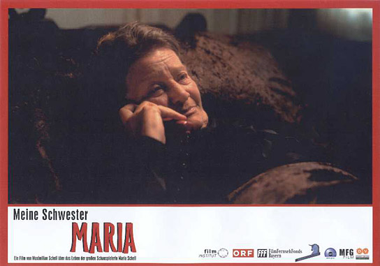 Maria Schell in "Meine Schwester Maria" (2002); Quelle: MFA, DFF