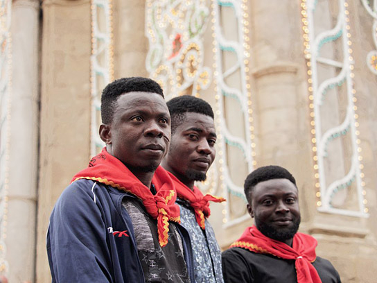 "A Black Jesus" (2020); Quelle: Filmfestival Max Ophüls Preis 2021, © Road Movies, Alessandro Riccardo Tedesco