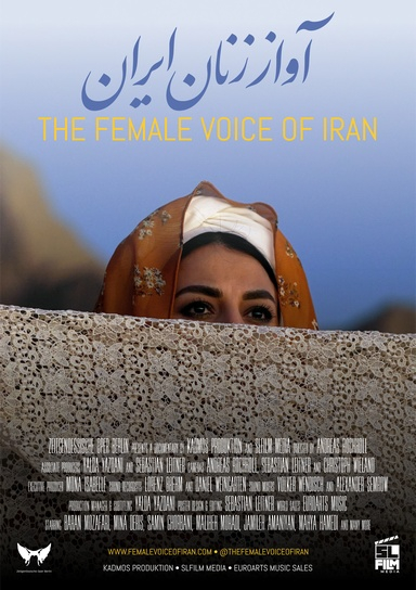 Filmplakat von "The Female Voice of Iran" (2019); Quelle: Sebastian Leitner/SLFILM media