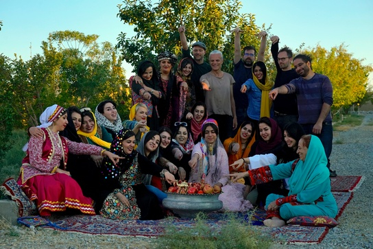 Cast und Crew von "The Female Voice of Iran" (2019); Quelle: Sebastian Leitner/SLFILM media